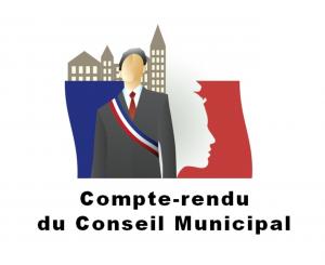 Compte-rendu du conseil municipal de 03/12/21